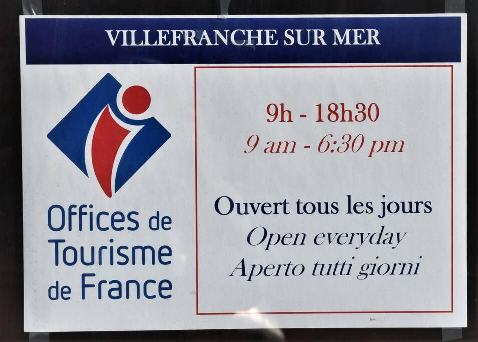 Iafrate-Oksoleil Leilighet Villefranche-sur-Mer Eksteriør bilde